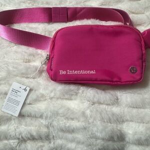 lululemon athletica Pink Belt Bag